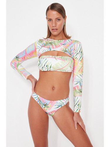 Дамски бански долнище Trendyol Patterned