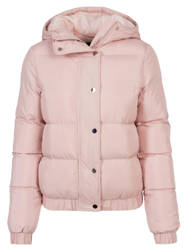 Women's pink hooded jacket