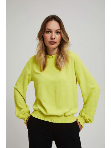 Marisse Plain Lime Shirt