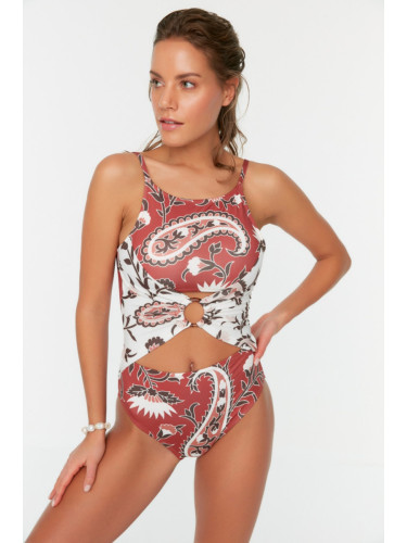 Trendyol многоцветни печатни бански костюми