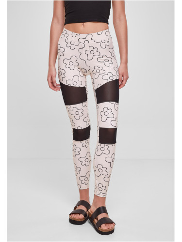 Women's Tech Mesh LEGGINGS AOP Soft Seagrass