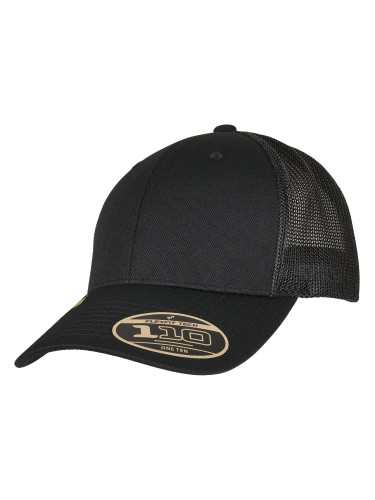 110 Recycled Alpha Shape Trucker Black