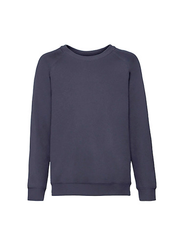 Granatowa bluza dziecięca Raglan Sweat Fruit of the Loom