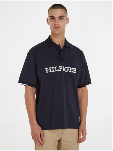 Dark blue mens polo shirt Tommy Hilfiger - Men