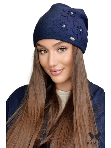 Дамска шапка. Kamea Kamea_Hat_K.22.034.12_Navy_Blue