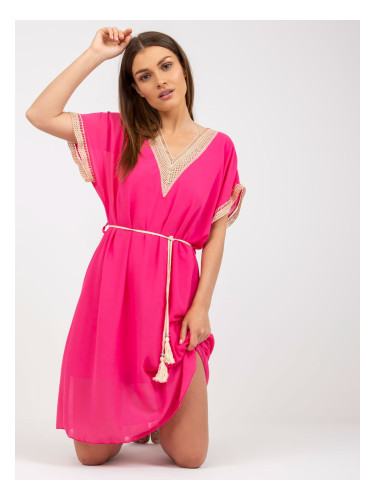 Dress-DHJ-SK-1508.12-dark pink