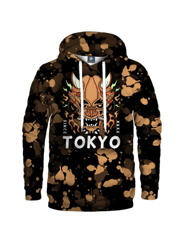 Aloha From Deer Unisex's Tokyo Oni Yellow Hoodie H-K AFD939