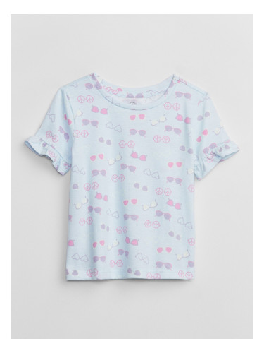 GAP Kids T-shirt with ruffles - Girls