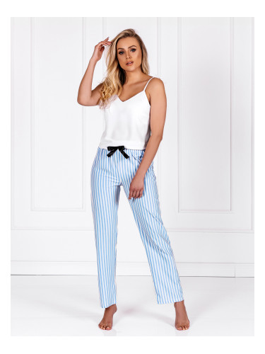 Pyjamas Erica White-Baby Blue