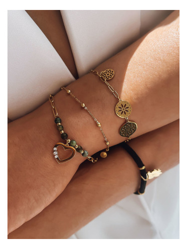 Bransoletka damska MICHIGAN złota Dstreet