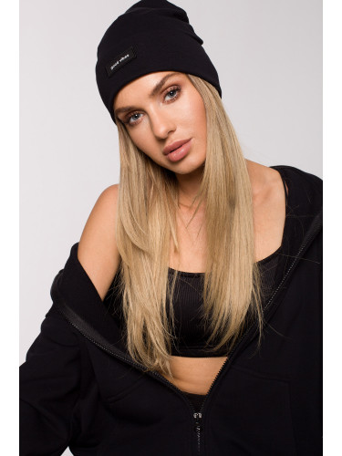 Дамска шапка. Made Of Emotion Made_Of_Emotion_Beanie_Hat_M624_Black