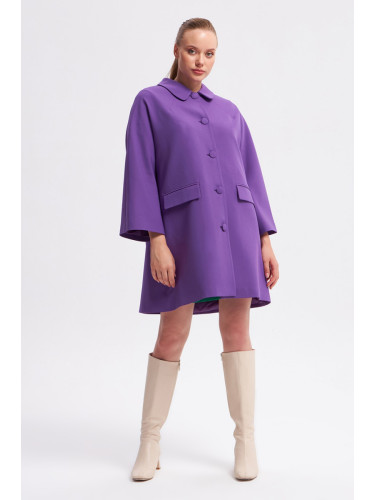 Дамско палто. Gusto 23KG006607/Purple