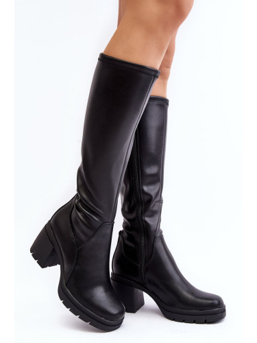 Women's heeled boots black Sislene