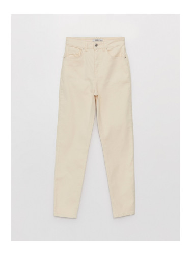 Дамски дънки с висока талия