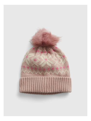 GAP Children's hat with pompom - Girls