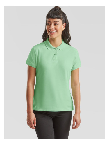 Mint Women's Polo Fruit of the Loom