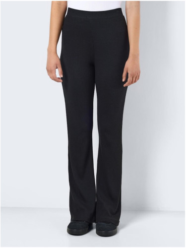 Black flared fit trousers Noisy May Pasa - Women's