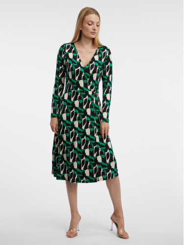 Orsay Green Women's Patterned Dress - Women's