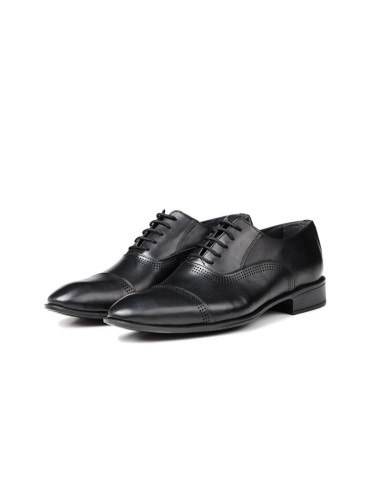 Ducavelli Serious Genuine Leather Men's Classic Shoes, Oxford Classic Shoes