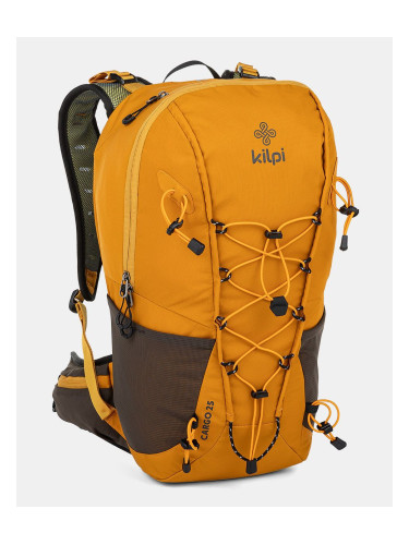 Mustard unisex sports backpack Kilpi CARGO (25 l)