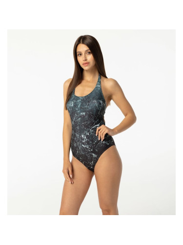 Aloha From Deer Woman's Stoneworks Open Back Swimsuit SSOB AFD1009