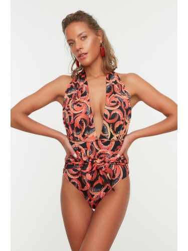 Дамски бански Trendyol Multicolored