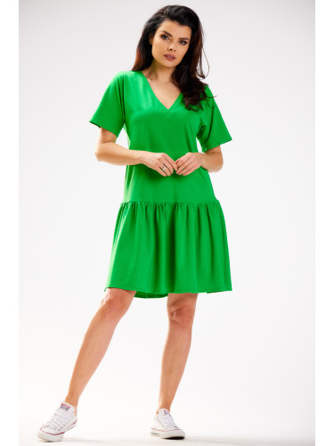 Infinite You Woman's Dress M295 Green