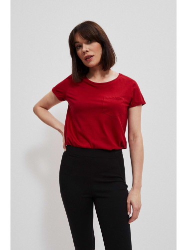 Cotton T-shirt with pocket