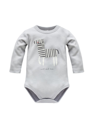 Pinokio Kids's Wild Animals Longsleeve Bodysuit