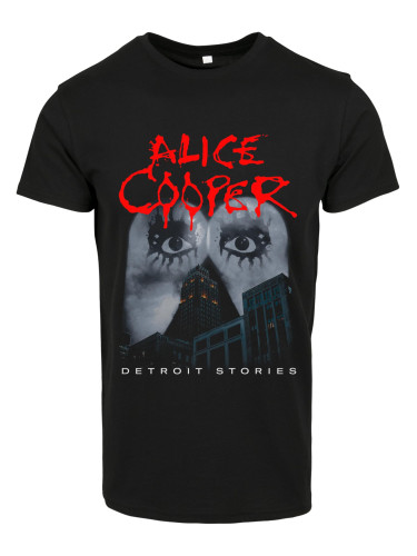 Black Alice Cooper T-Shirt Detroit Stories