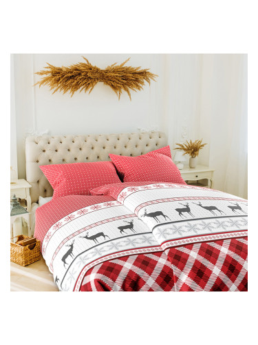 Edoti Xmass 2C flannel bedding A777