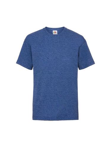 Blue Fruit of the Loom Cotton T-shirt