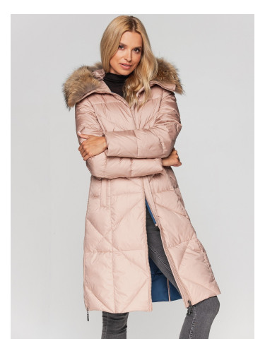 Дамско яке PERSO PERSO_Coat_BLH211018FX_Pink