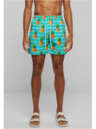 Pattern of swimming shorts pineapple aop