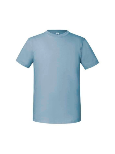 Blue Men's T-shirt Iconic 195 Ringspun Premium Fruit of the Loom