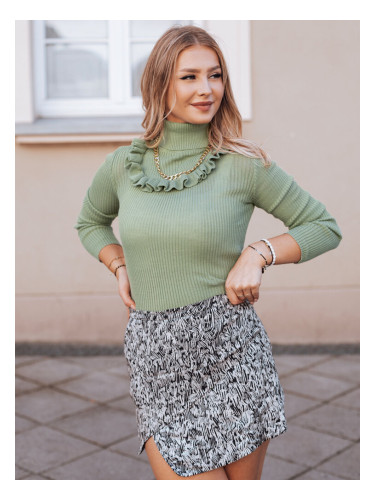 Sweter damski NOAH oliwkowy Dstreet