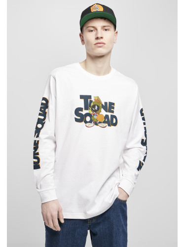 Space Jam Taz Pose Long Sleeve White