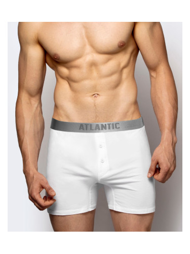 Men's boxers made of Pima cotton ATLANTIC - white