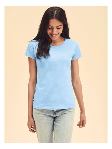 Blue Valueweight Fruit of the Loom T-shirt