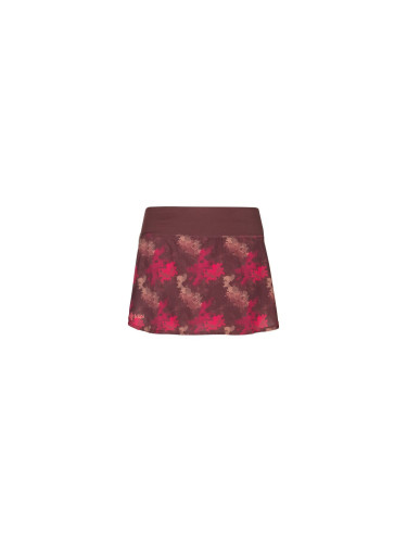 Women's running skirt Kilpi TITICACA-W dark red