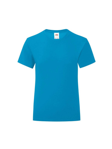Blue Girls' T-shirt Iconic Fruit of the Loom