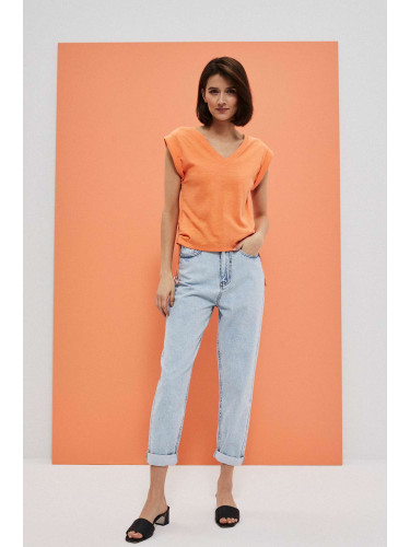 Marisse Cotton blouse with a welt