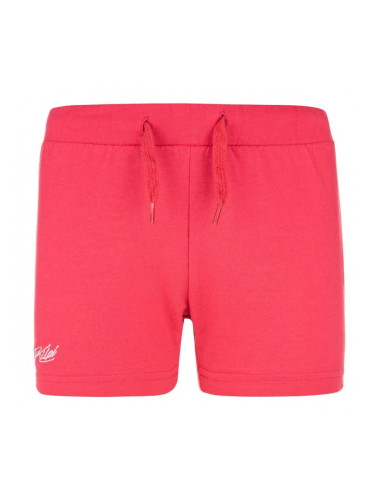 Girls' cotton shorts Kilpi SHORTY-JG pink