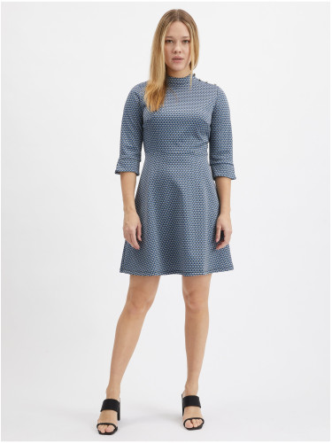 Orsay Blue Women's Patterned Dress - Ladies