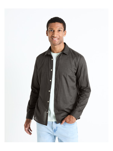 Celio Cotton Shirt Fames - Men's