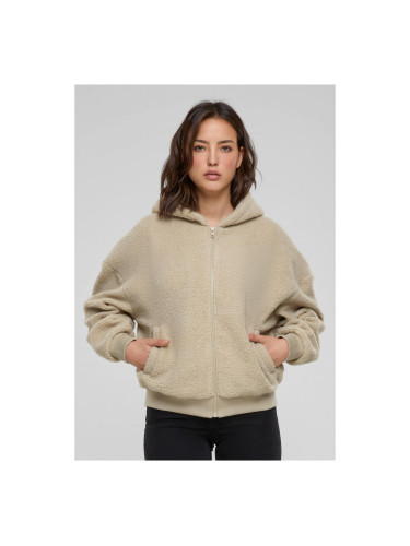 Women's Wet Sand Hooded Sherpa Zip Oversized
