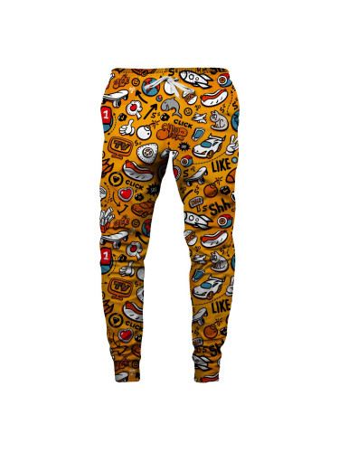 Aloha From Deer Unisex's Crazy Doodles Sweatpants SWPN-PC AFD901