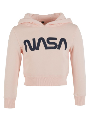 Baby NASA Cropped Hoody Pink