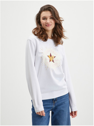 White Converse Women's Sweatshirt