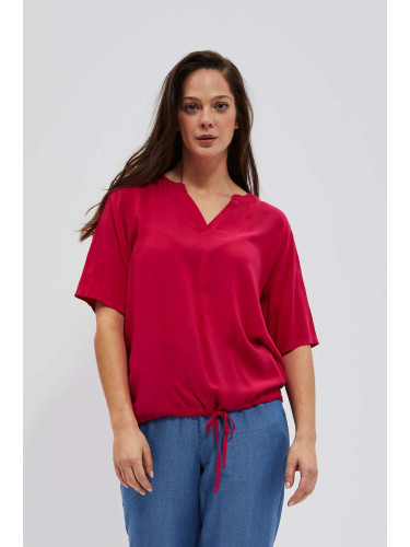 Marisse Women's Shirt L-Ko-4032 Strawberry